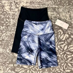 Balance Collection 2PK Easy Bermuda Biker Shorts NWT XS